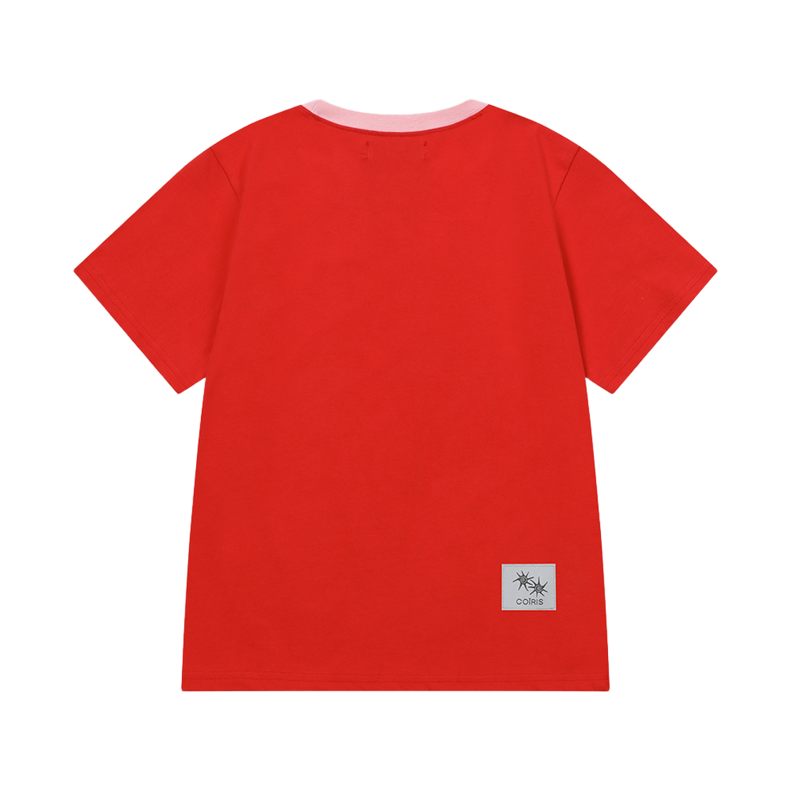 코이리스 솔루나 배색 반팔 티 남녀공용 레드(Coiris Soluna Half T Unisex Red) - 2