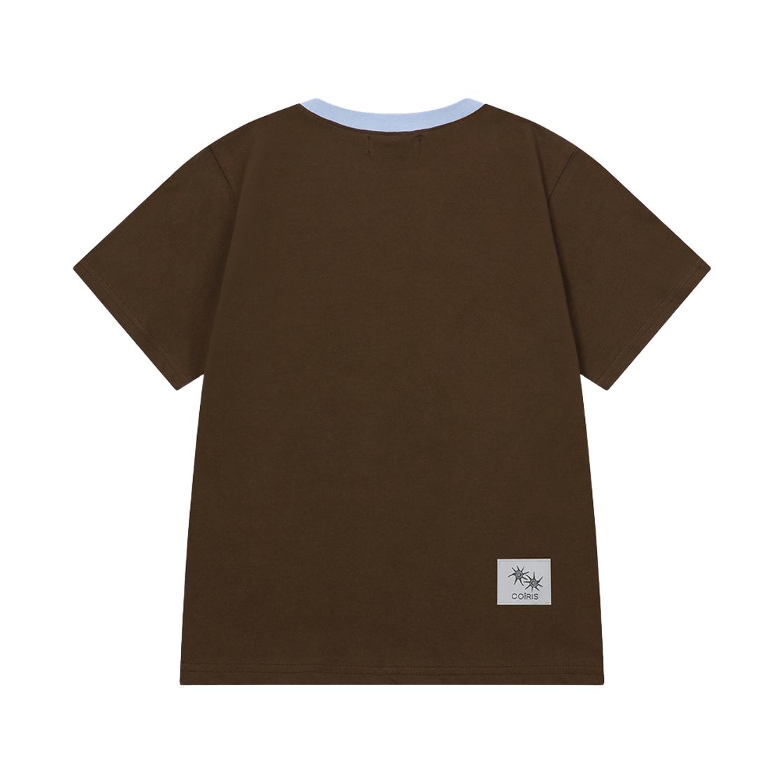 코이리스 솔루나 배색 반팔 티 남녀공용 브라운(Coiris Soluna Half T Unisex Brown) - 2