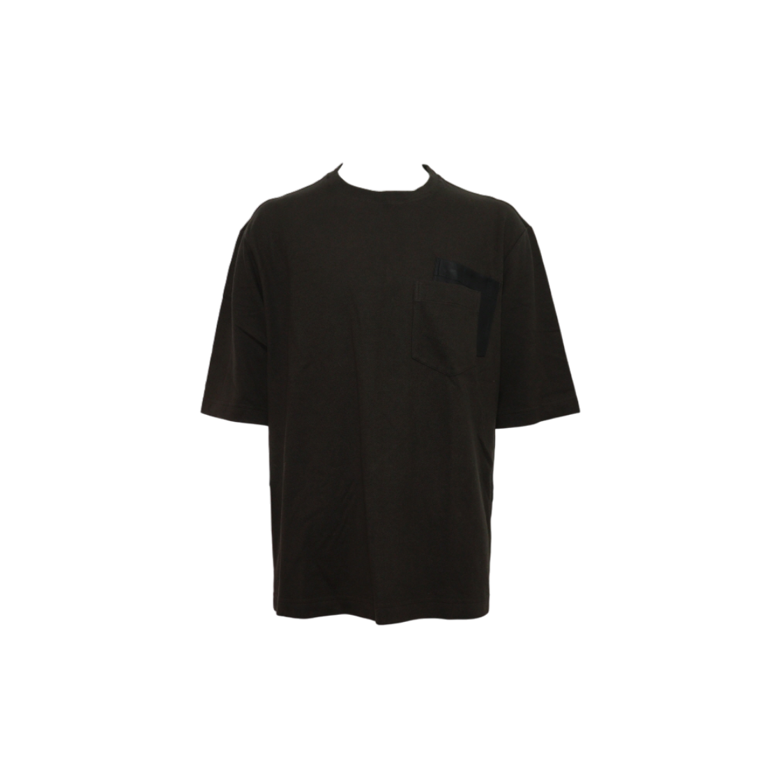 IT97FC99575O Hermes Leather Pocket Patch Logo Men T-Shirt