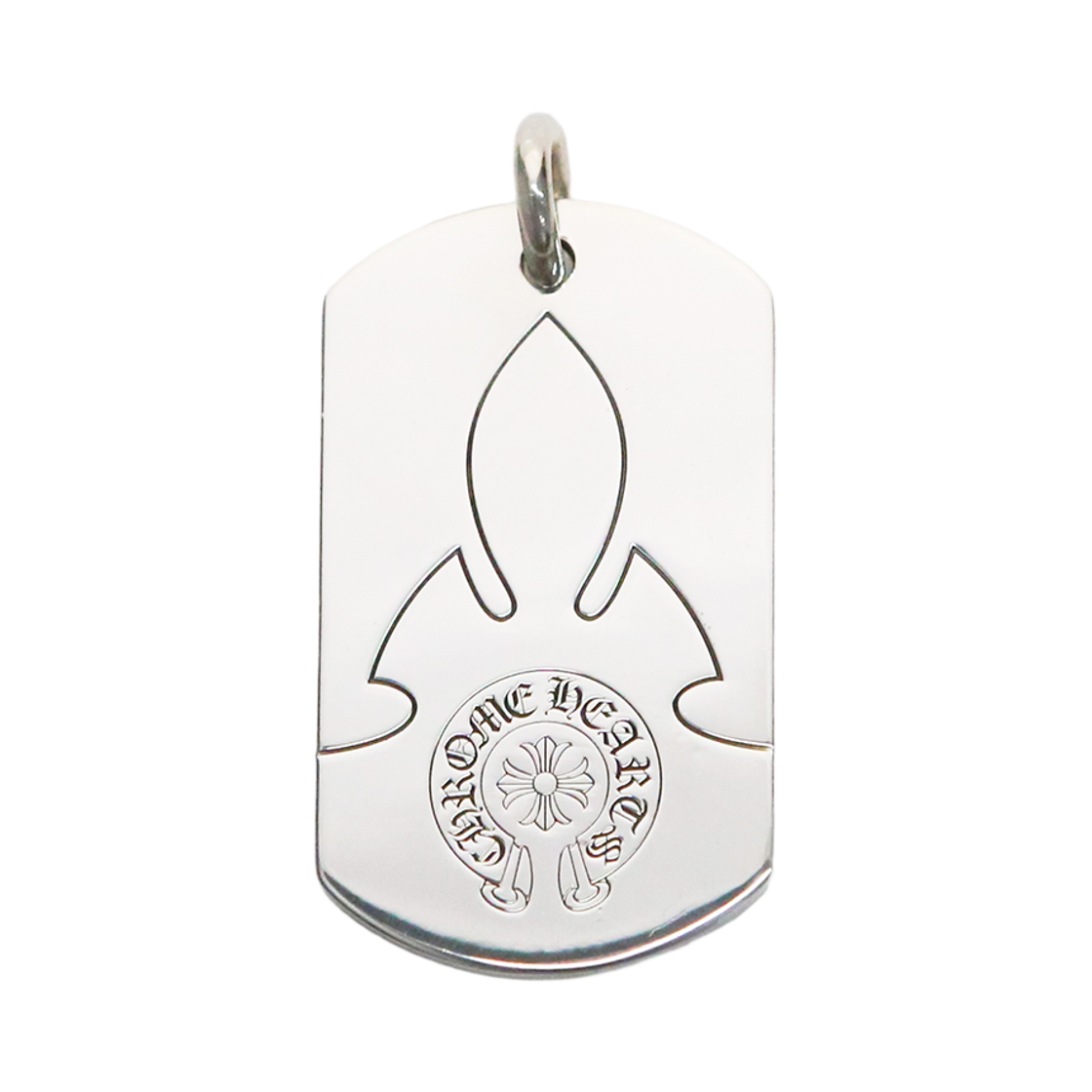 한스룸 크롬하츠 플레어니 도그택 라지(Hansroom Chrome Hearts Fleurknee Dogtag LRG) - 1