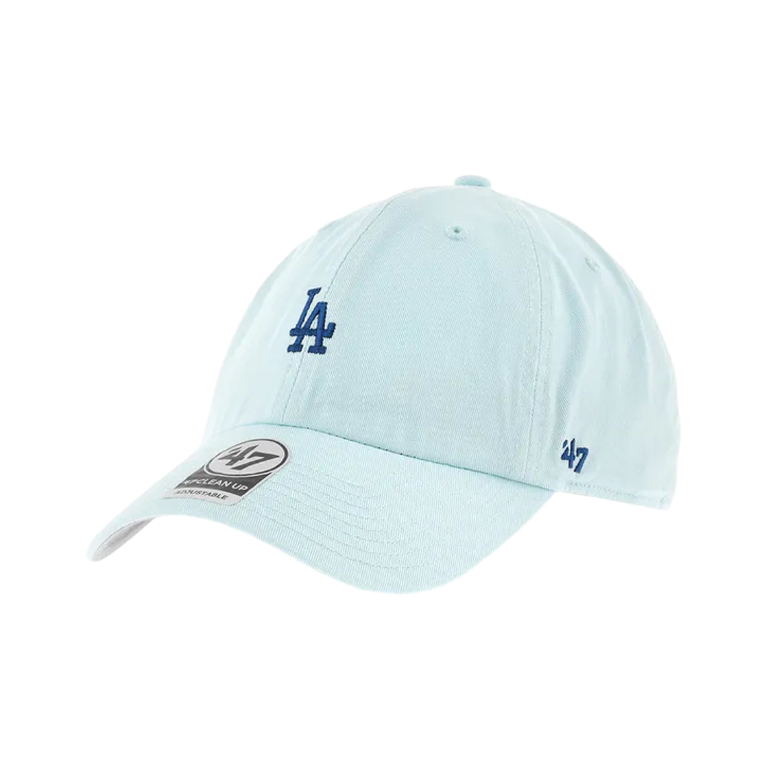 B-BSRNR12GWS-MKB 47 Brand LA Dodgers Base Runner Clean Up Light Blue