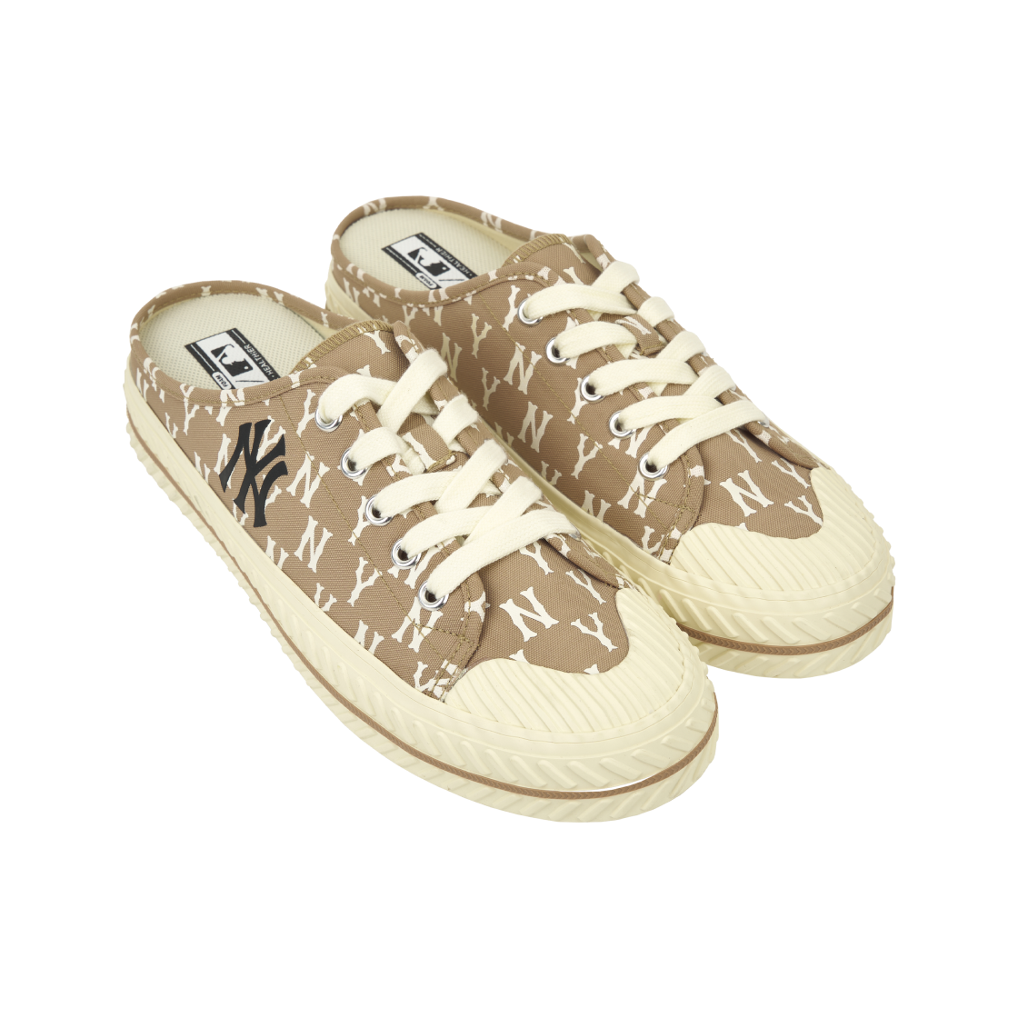 MLB 플레이볼 뮬 모노그램 D.베이지(MLB Playball Mule Monogram D.Beige) - 4