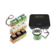 Mom's Touch x Infinite Challenge Muhan Company LED Keycap Keyring & Tin Case Sealed Case (1 Blind Box)