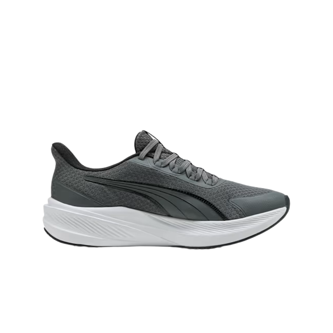 312963-07 Puma Dasher Lite Sliptech Cool Dark Gray Puma Black Puma White