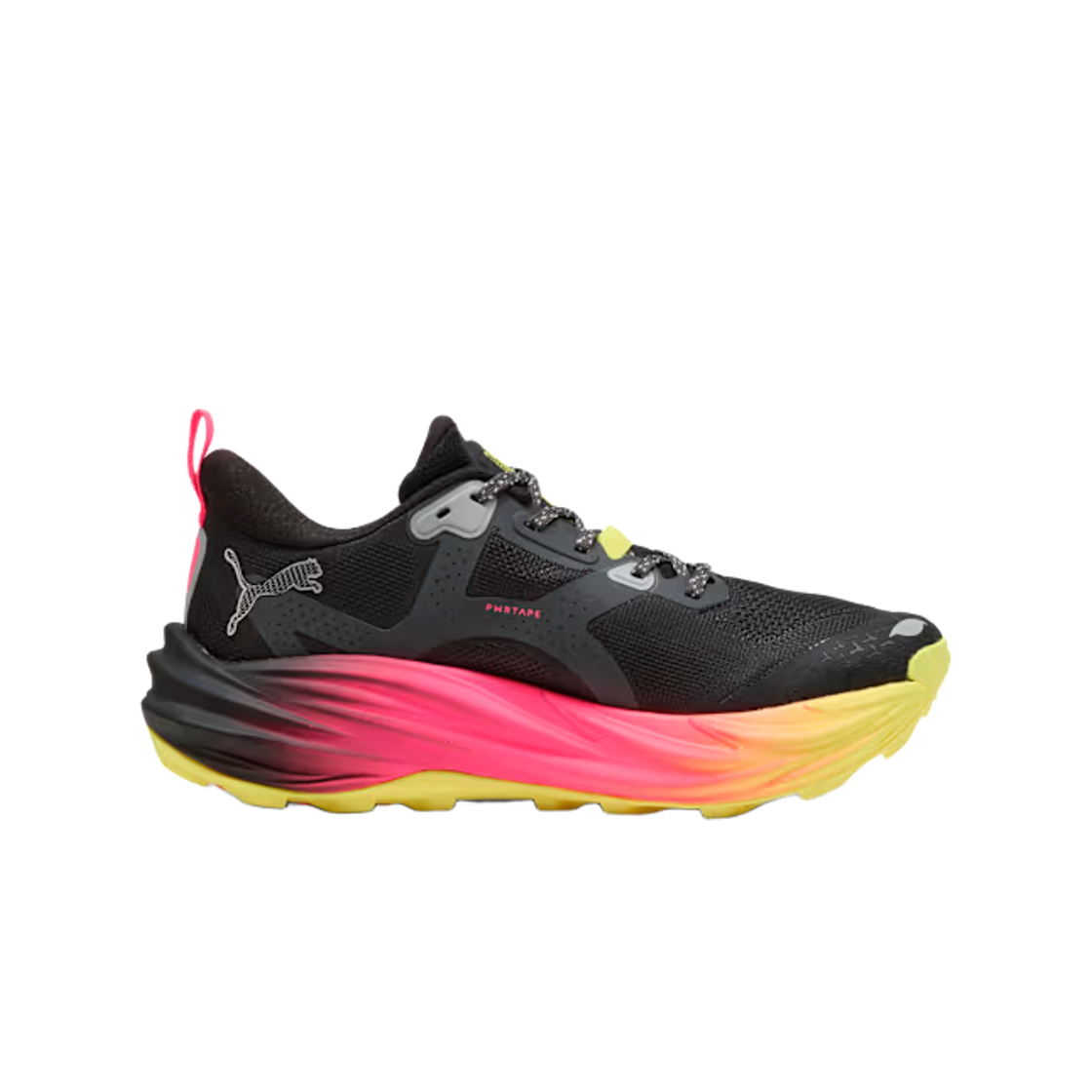 311042-09 (W) Puma Voyage Nitro 4 Puma Black Pure Pink Lemon Crush