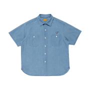 Human Made Chambray S/S Shirt Blue