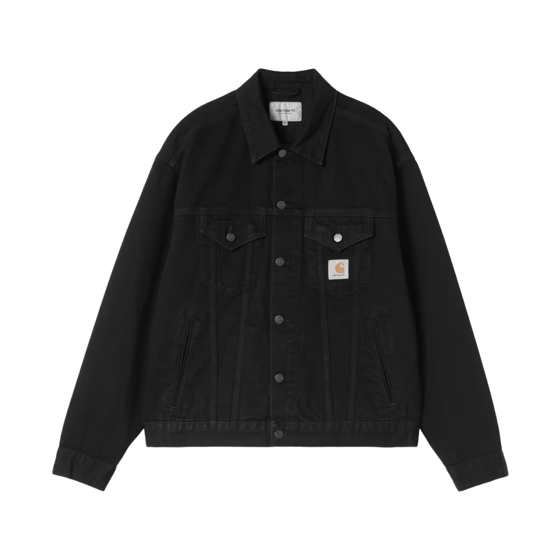I033352-89-02 Carhartt WIP Helston Jacket Black