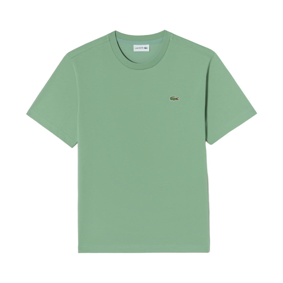 TH380E-56G-02M Lacoste Basic Crewneck Short Sleeve T-Shirt Green
