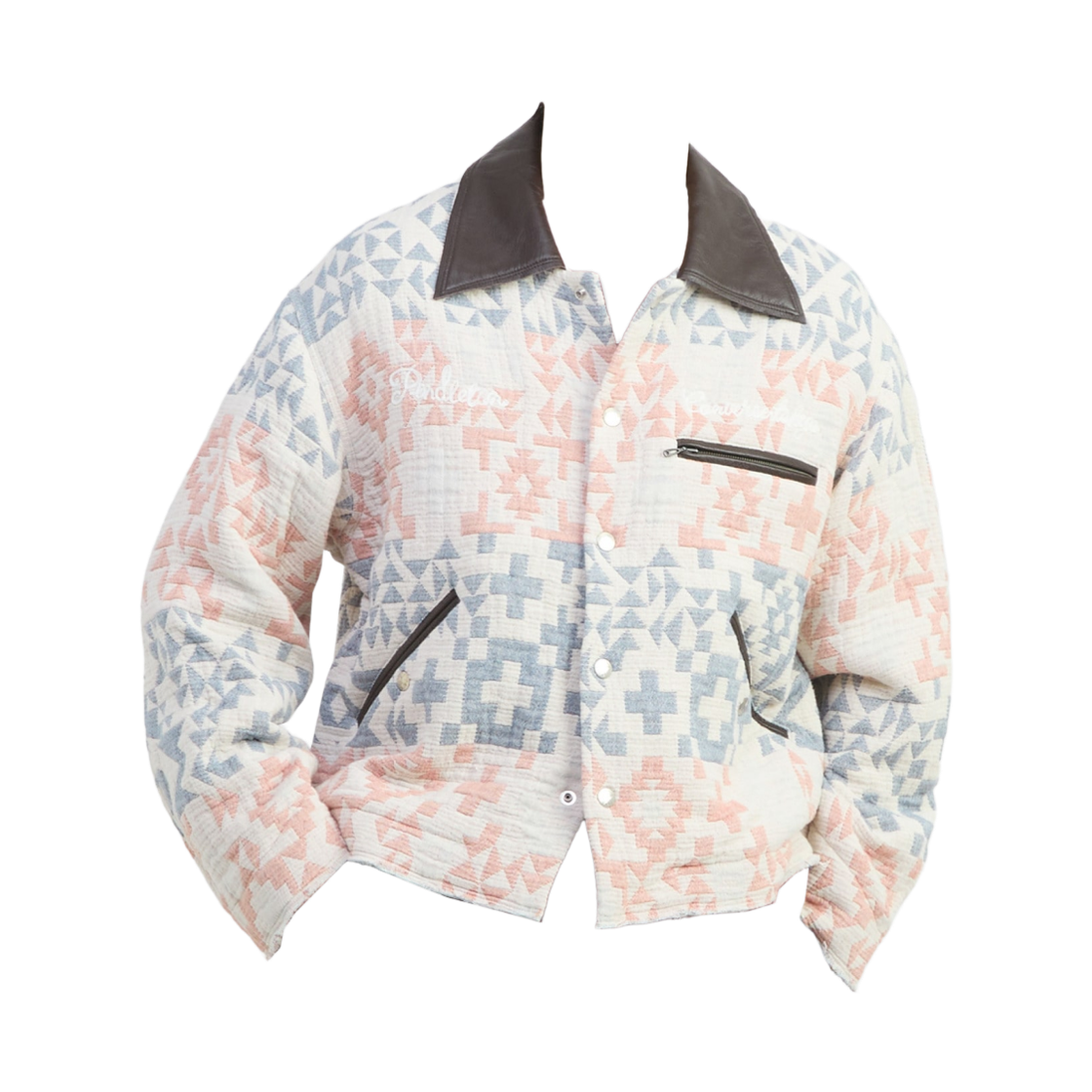 컨버스 도쿄 x 펜들턴 자카드 자켓 핑크(Converse Tokyo x Pendleton Jacquard Jacket Pink) - 1