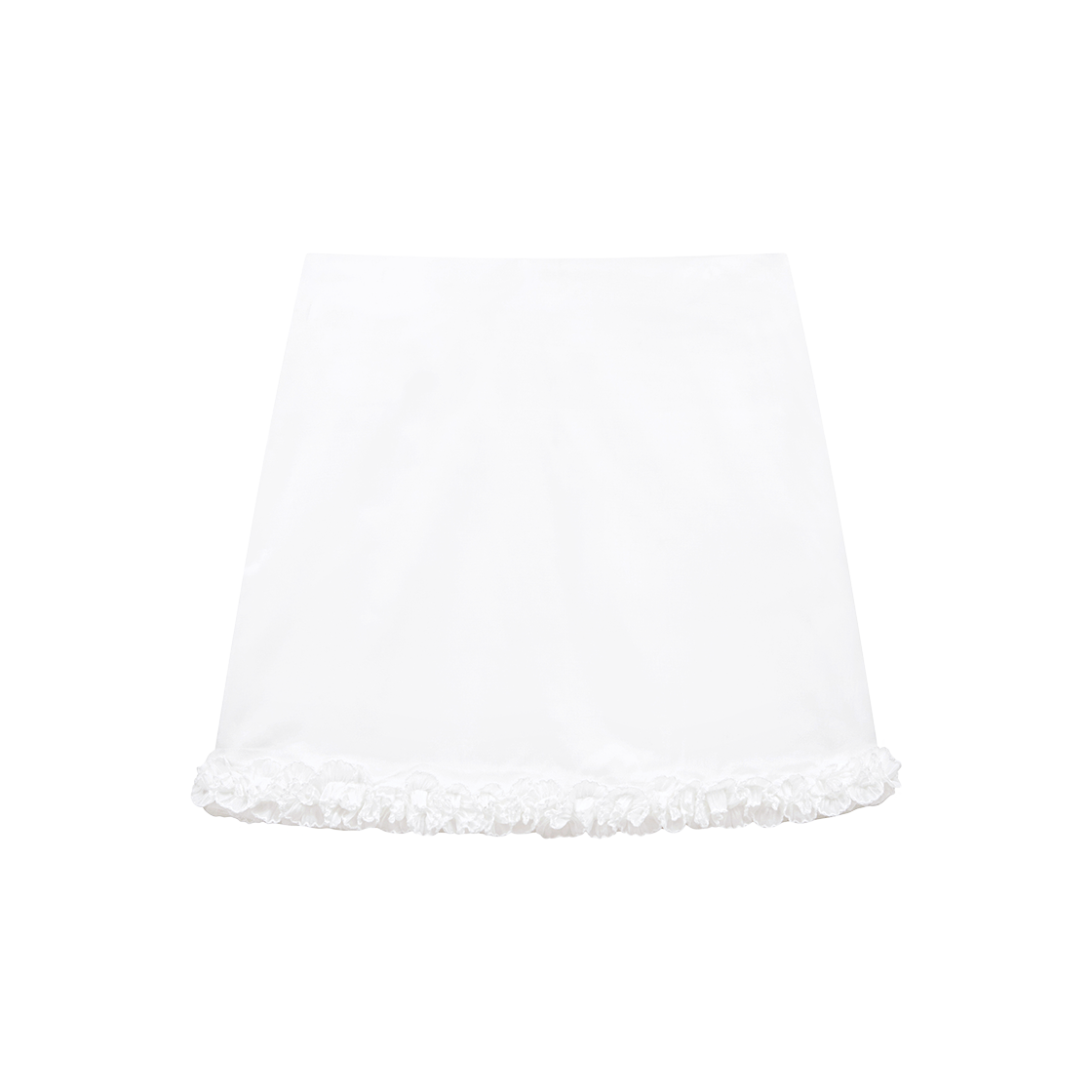 마가린핑거스 더블 레이어 레이스 스커트 화이트(Margarin Fingers Double Layer Lace Skirt White)