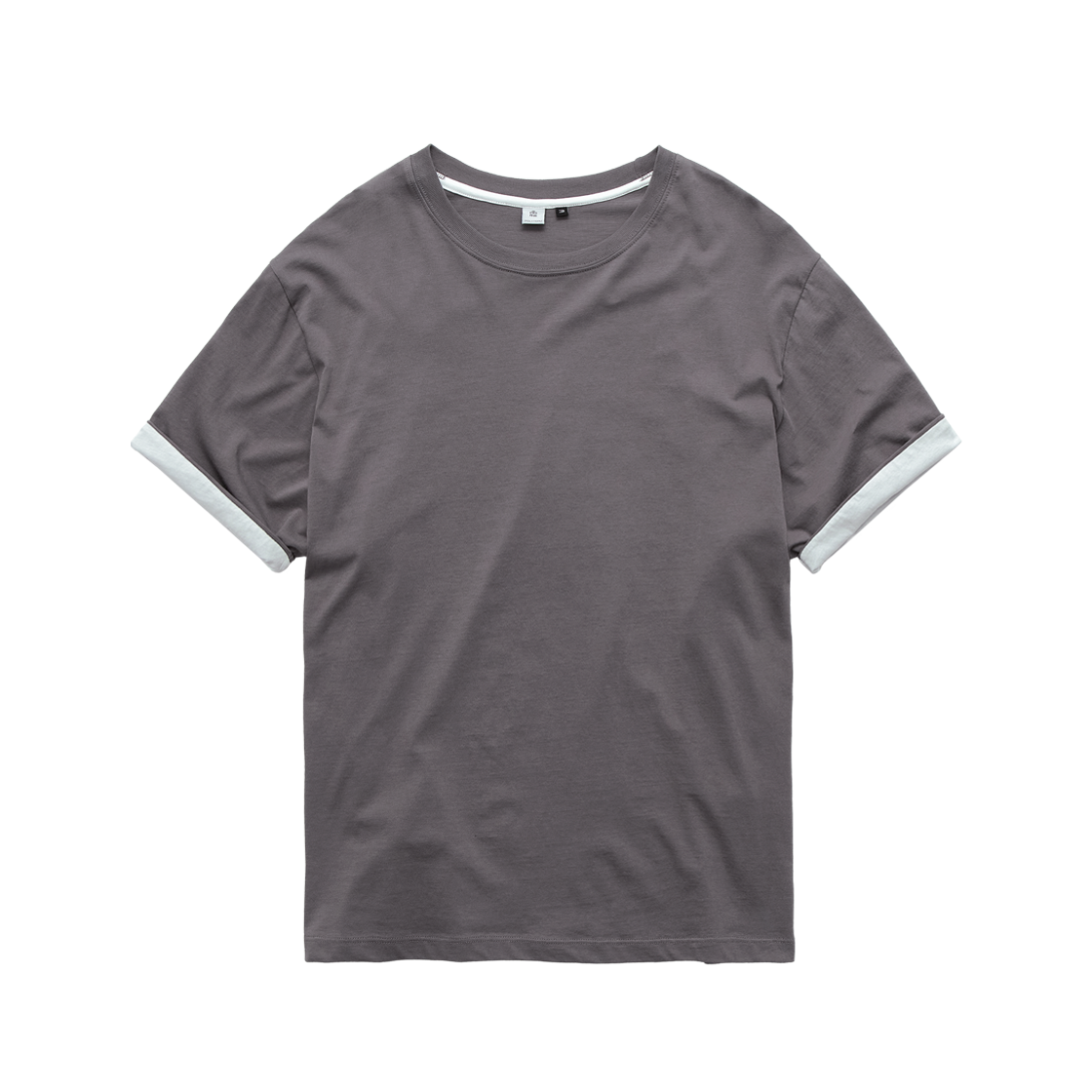 폴리테루 롤링 티 퍼플 그레이/화이트(Polyteru Rolling Tee Purple Gray/White) - 2