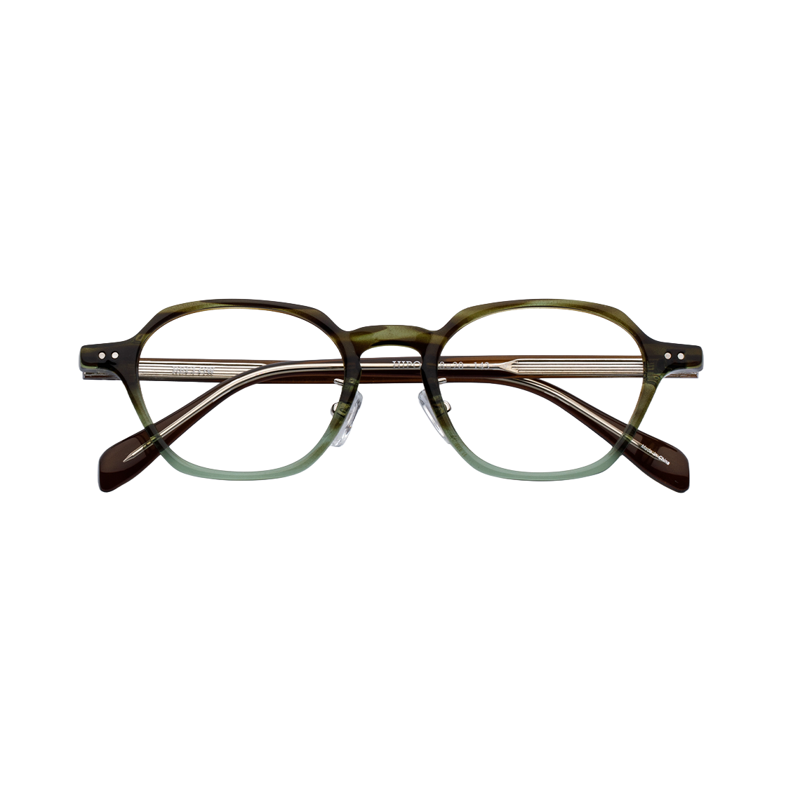 RECLOW HIPO 블루라이트 안경 투톤 그린(RECLOW HIPO Blue Light Glasses Two-Tone Green) - 2
