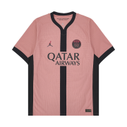 Jordan x Paris Saint-Germain 2024/25 Match Third Dri-Fit ADV Soccer Authentic Jersey Rust Pink Black (Non Marking Ver.)