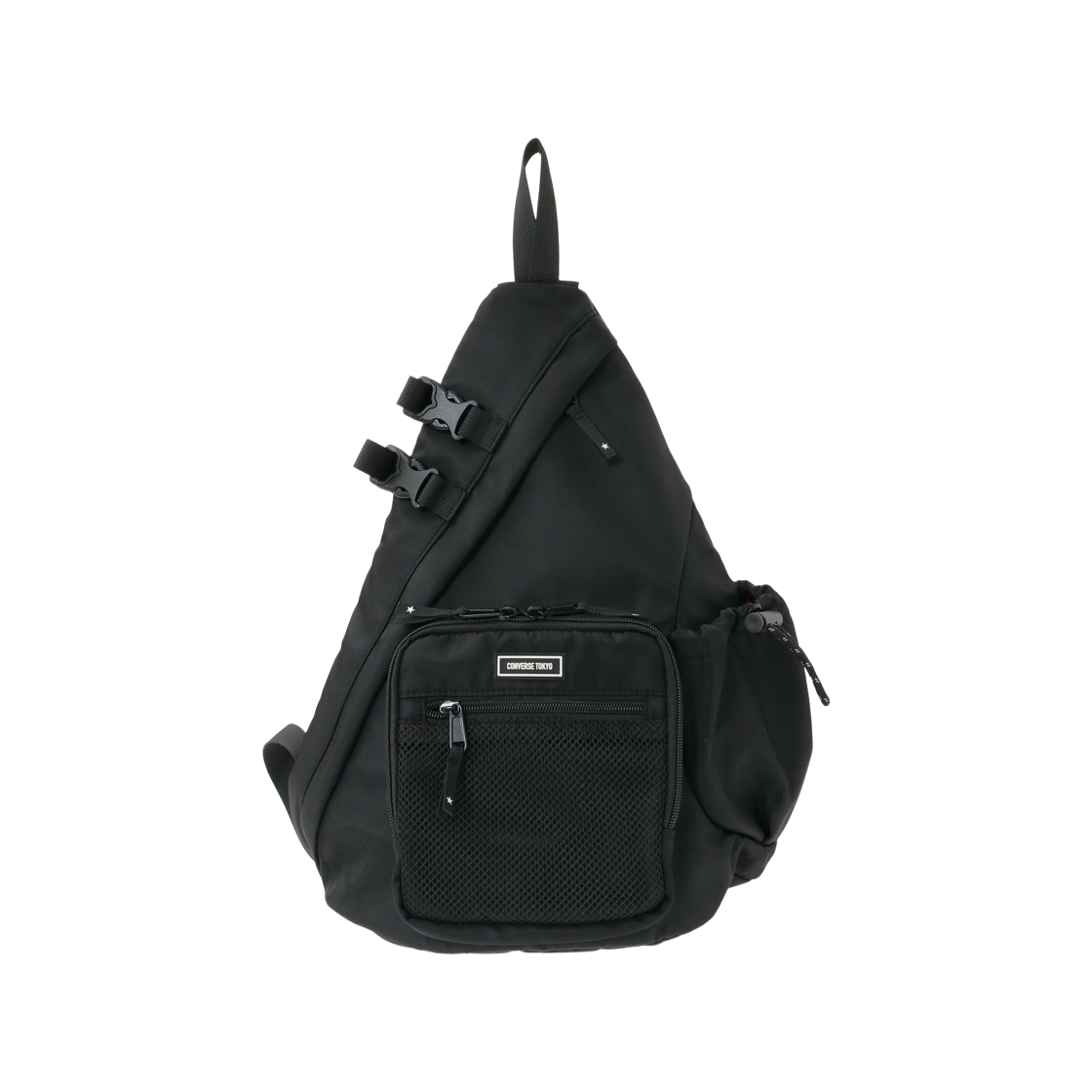 컨버스 도쿄 나일론 원 숄더백 블랙(Converse Tokyo Nylon One Shoulder Bag Black)