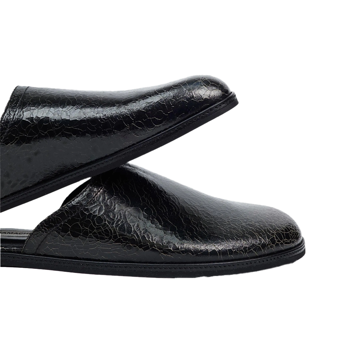 나마체코 알뇬 슬리퍼 마르모 블랙 - 26FW(Namacheko Alnon Slippers Marmo Black - 26FW) - 4