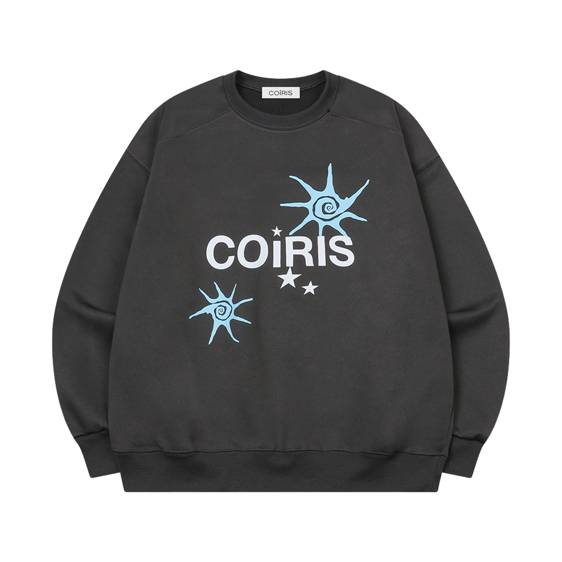 코이리스 아스트 맨투맨 남녀공용 차콜(Coiris Ast Mtm Unisex Charcoal)