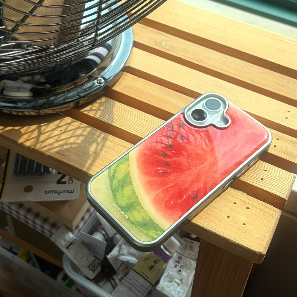 비비블 하우스 수박 폰케이스(BIBIBL HOUSE Watermelon Phone Case) - 3