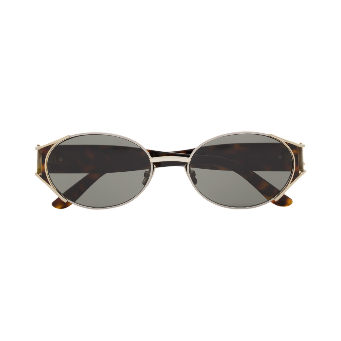 (W) 생로랑 SL M919 실버 다크 하바나((W) Saint Laurent SL M919 Silver Dark Havana) - 2