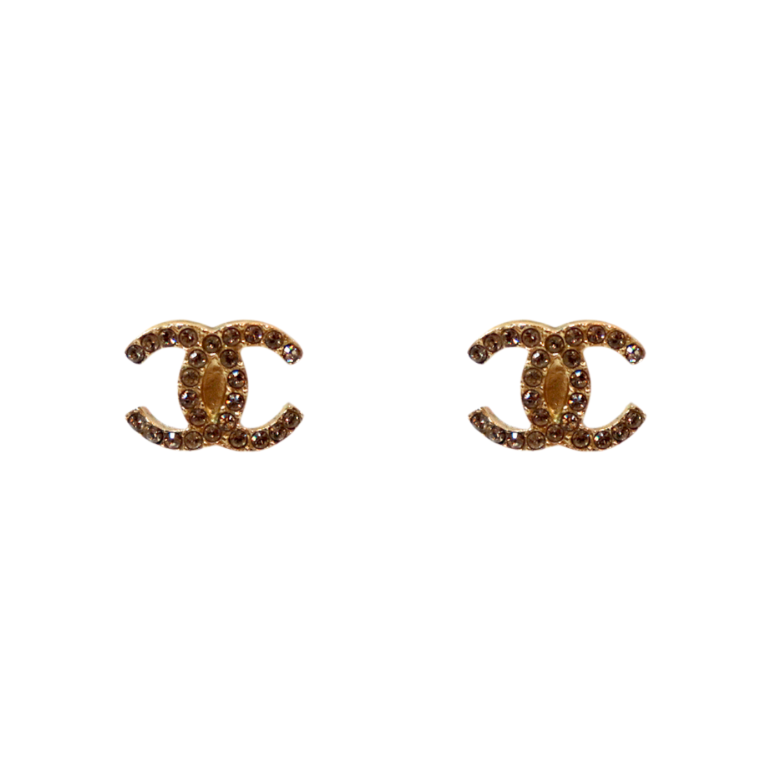 IT847BJPF564 Chanel CC Logo Earrings