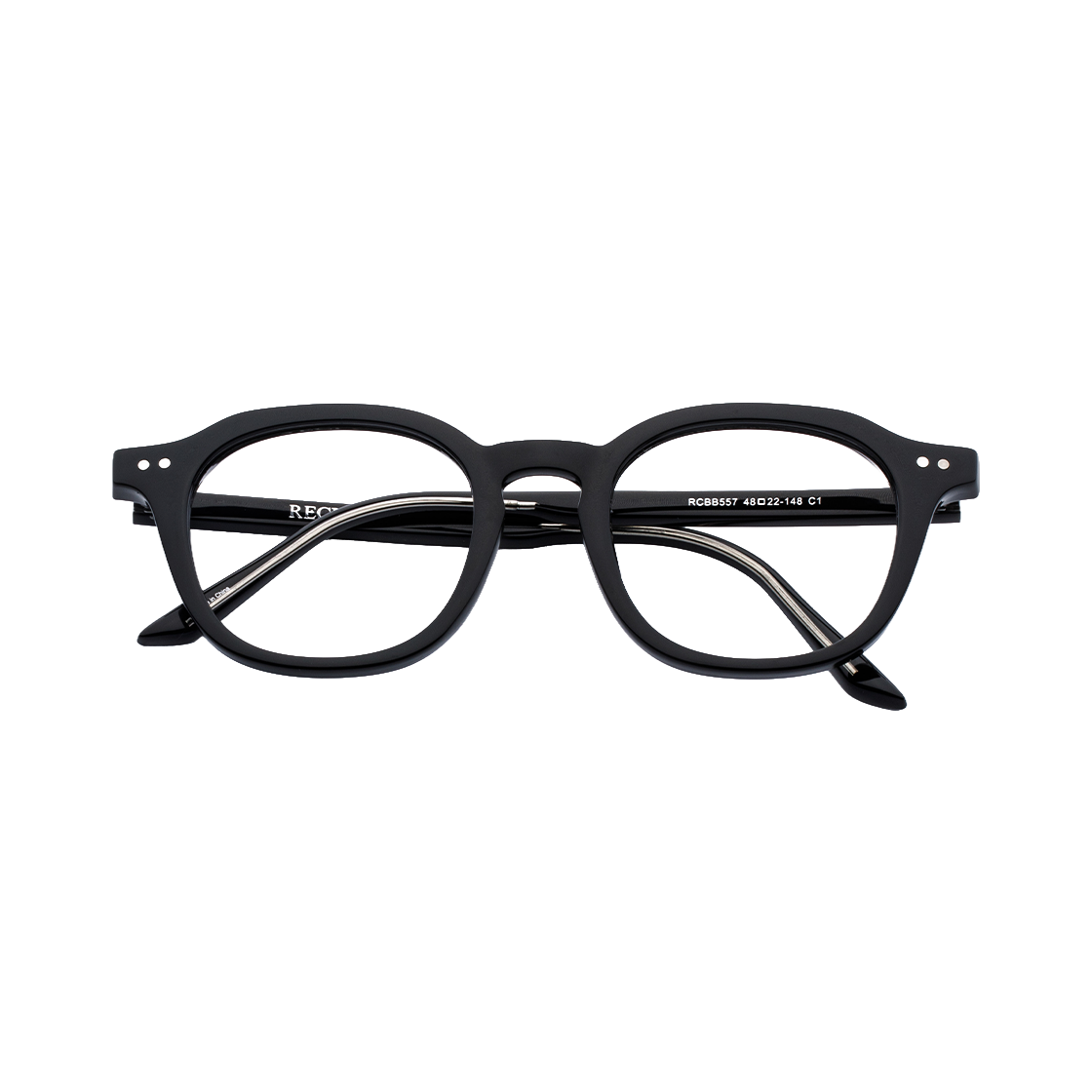 RECLOW BB557 블루라이트 안경 블랙(RECLOW BB557 Black Blue Light Glasses) - 2