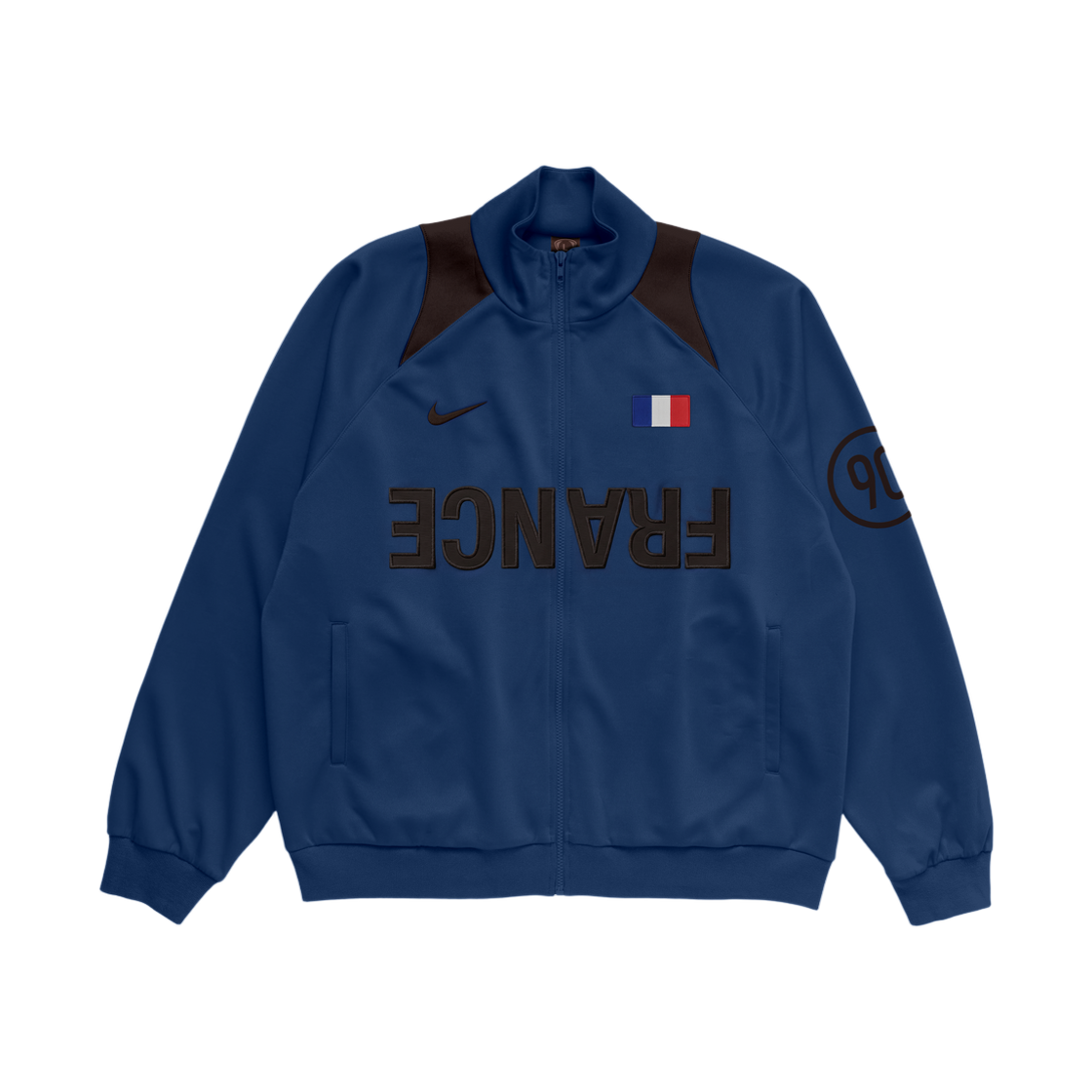 나이키 x 트래비스 스캇 캑터스 잭 프랑스 토탈 90 앤섬 자켓 블루(Nike x Travis Scott Cactus Jack France Total 90 Anthem Jacket Blue) - 1