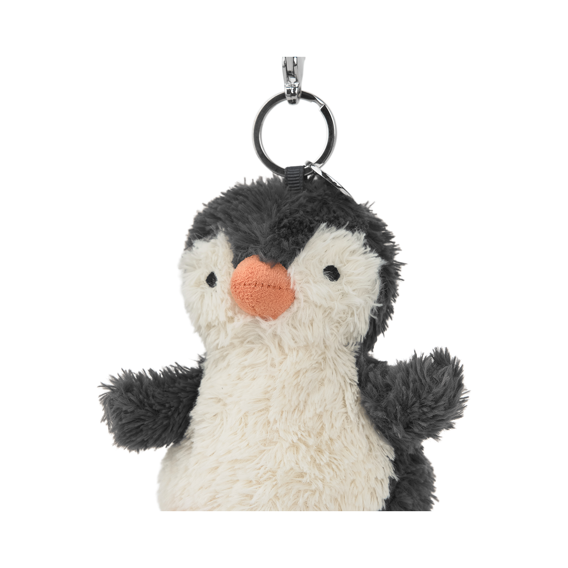 젤리캣 피넛 펭귄 백 참 블랙(Jellycat Peanut Penguin Bag Charm Black) - 3