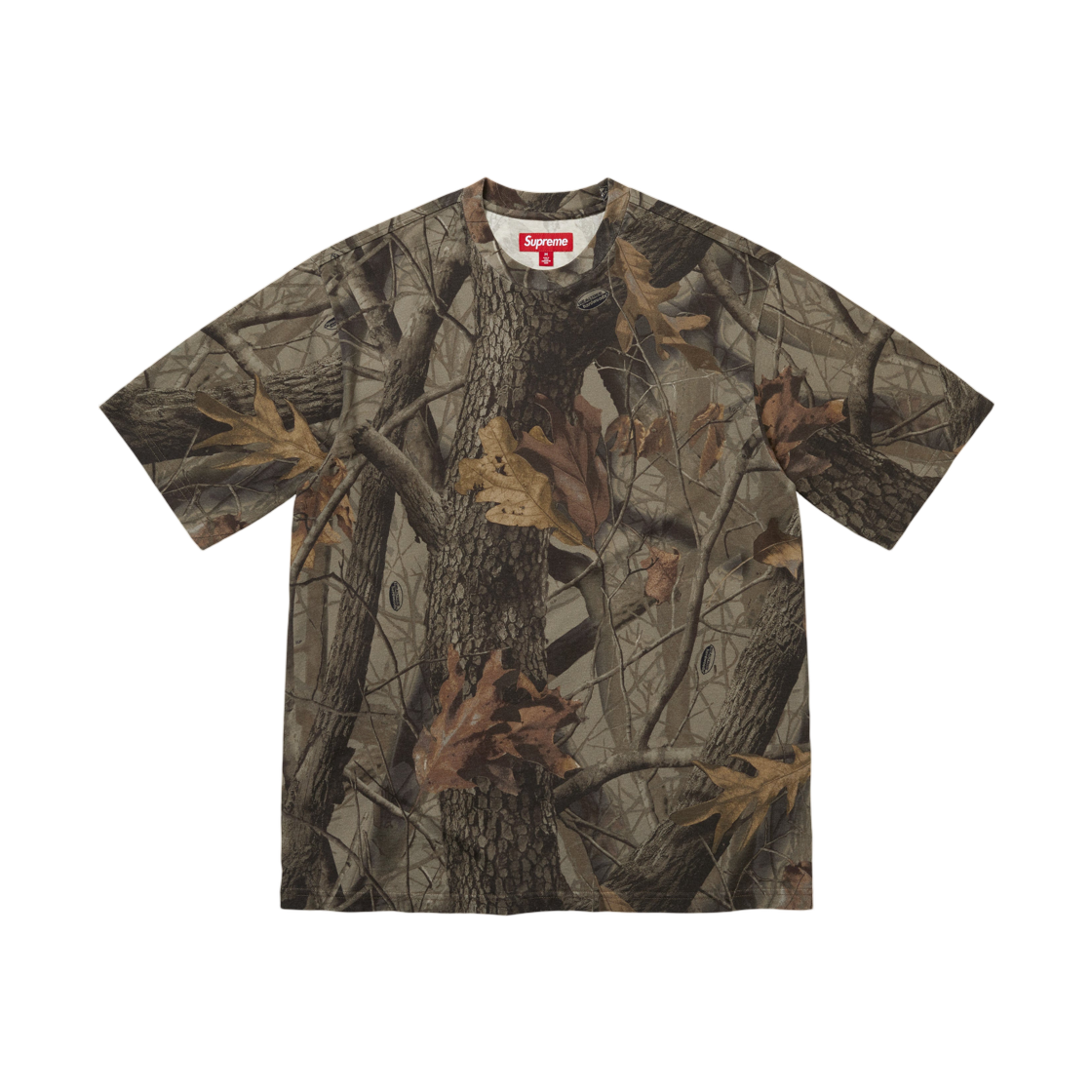 슈프림 라인스톤 스크립트 숏슬리브 탑 리얼트리 하드우즈 카모 - 26SS(Supreme Rhinestone Script S/S Top Realtree Hardwoods Camo - 26SS) - 2