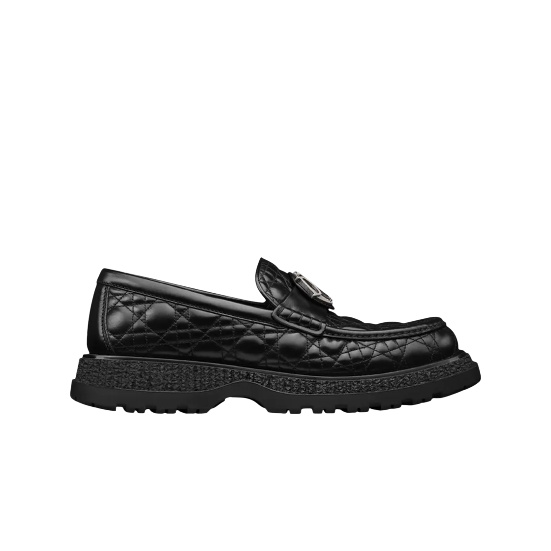 디올 버팔로 로퍼 까나쥬 레더 블랙(Dior Buffalo Loafer Cannage Leather Black) - 1