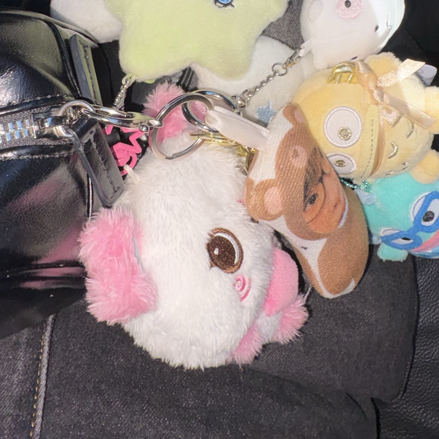 NCT Wish Steady Wish Doll Keyring Sakuya Ver. 착용 스타일