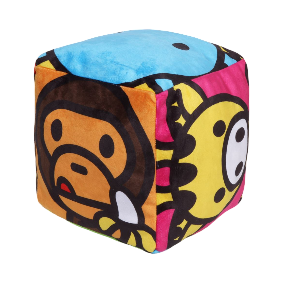 (키즈) 베이프 마일로 프렌즈 쿠션 멀티((Kids) BAPE Milo Friends Cushion Multi)