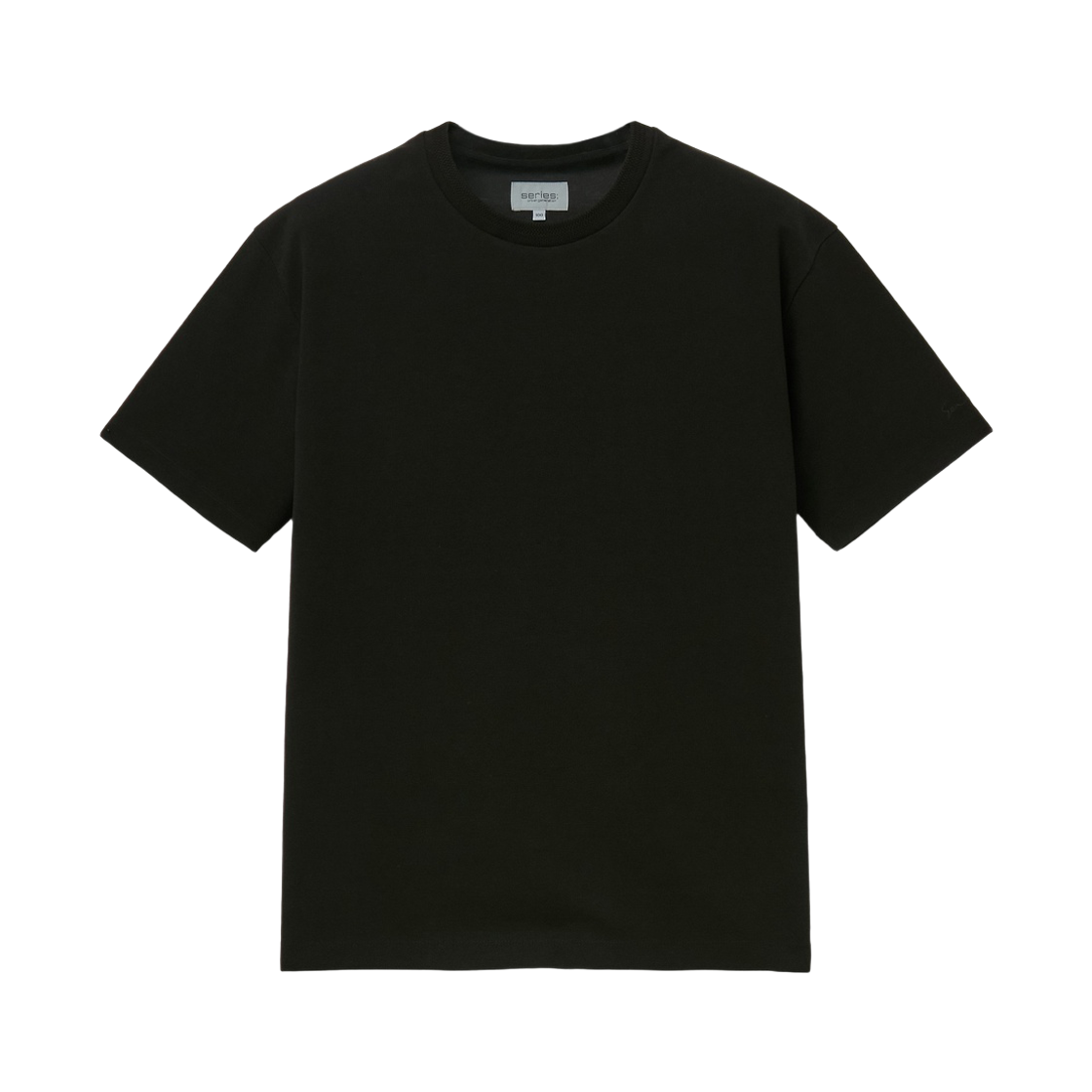 SATAM26671BKX Series Basic Standard Short-Sleeve T-Shirt Black