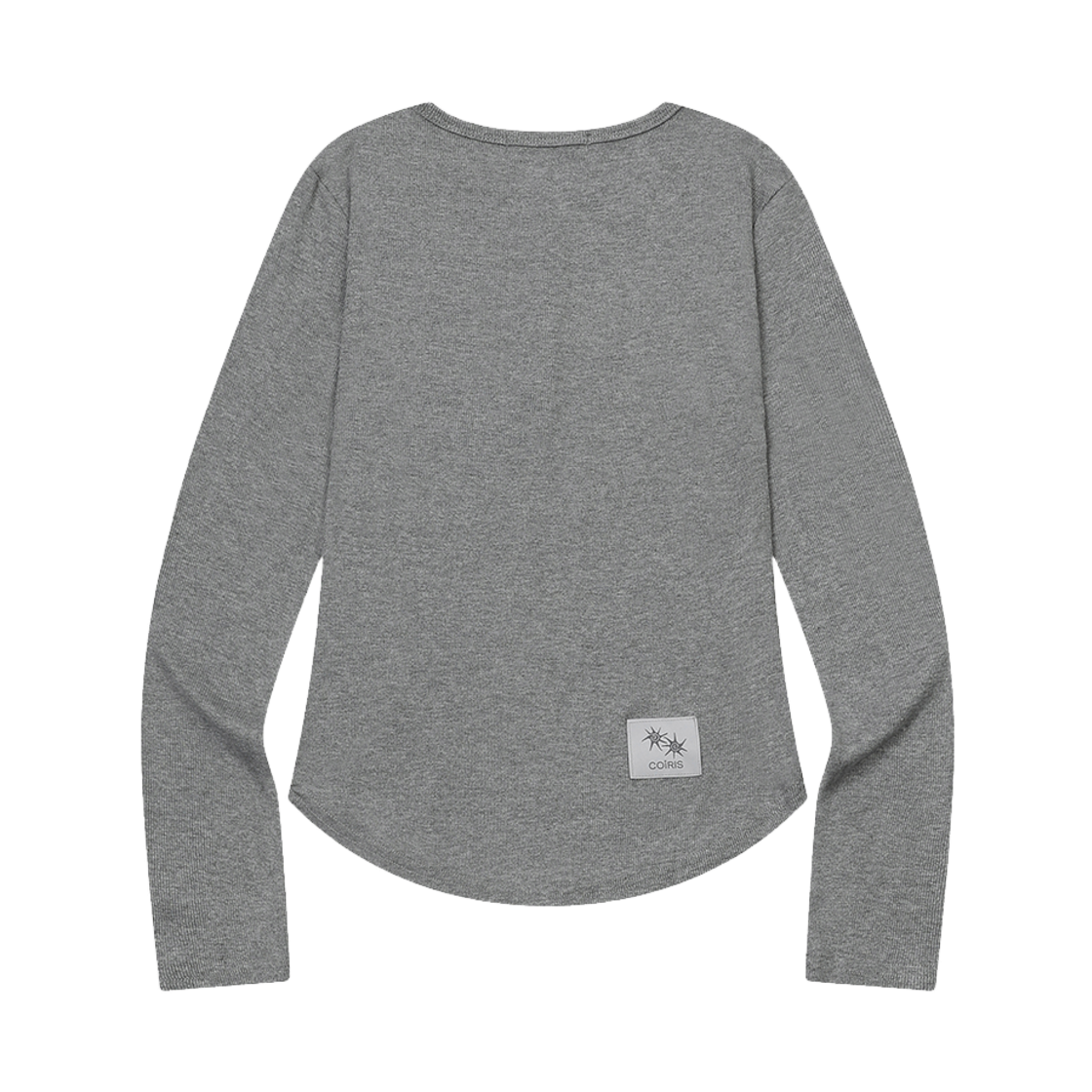 코이리스 아리나 버튼 긴팔 티 그레이(Coiris Arina Button Long Sleeve T Gray) - 2