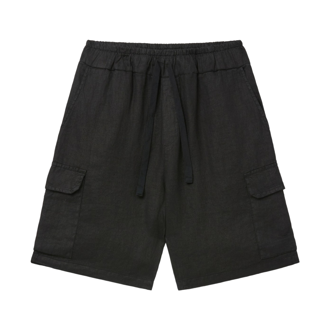 SOPOM26101BKX Series Crossley Linen Shorts Black