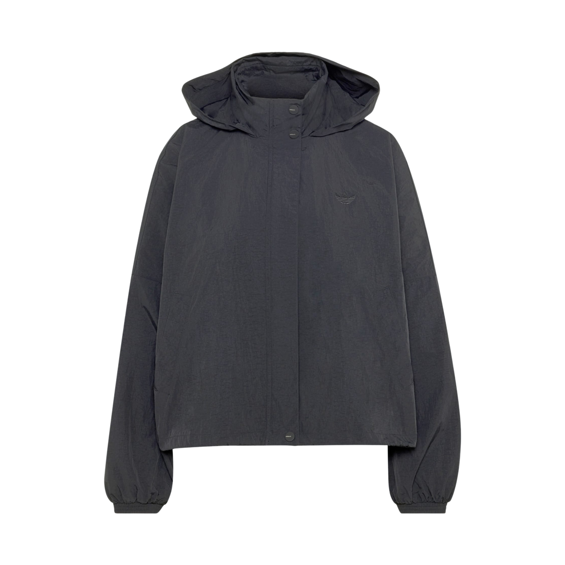 KW7393 (W) Adidas Trefoil Light Woven Jacket Black - KR Sizing