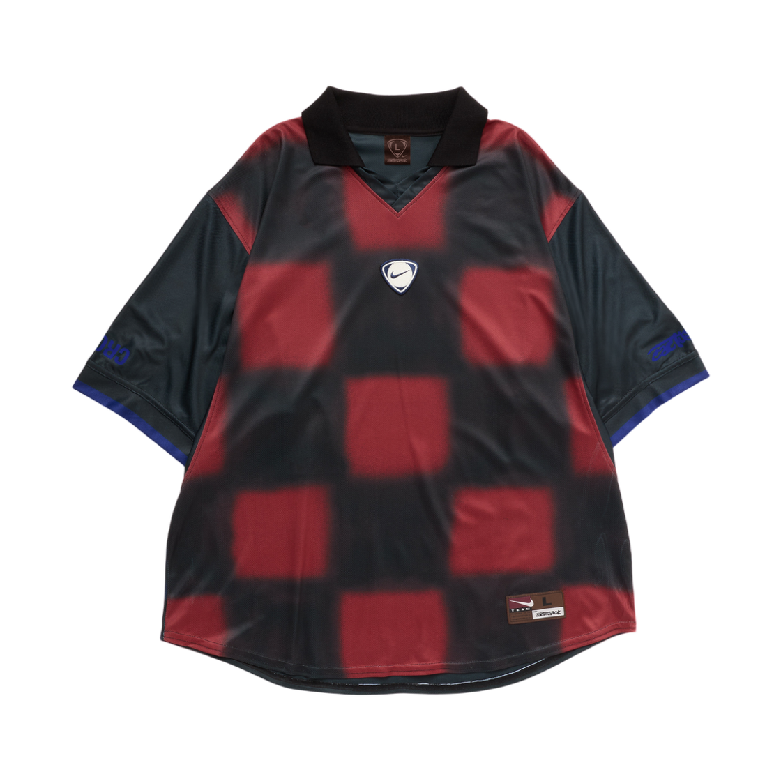 나이키 x 트래비스 스캇 캑터스 잭 크로아티아 토탈 90 레트로 저지 레드 블랙(Nike x Travis Scott Cactus Jack Croatia Total 90 Retro Jersey Red Black) - 1
