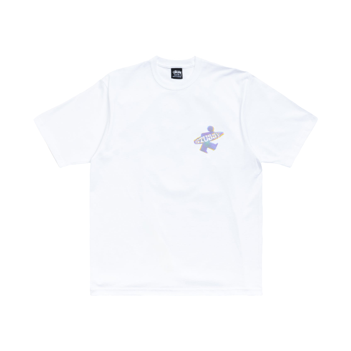 스투시 닷 서프 퍼프 프린트 티셔츠 화이트(Stussy Dot Surf Puff Print T-Shirt White) - 2
