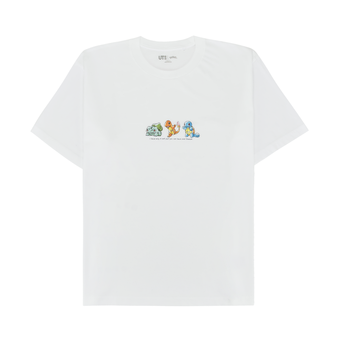 유니클로 UT x 포켓몬 그래픽 티셔츠 1D 화이트(Uniqlo UT x Pokemon Graphhic T-Shirt 1D White)