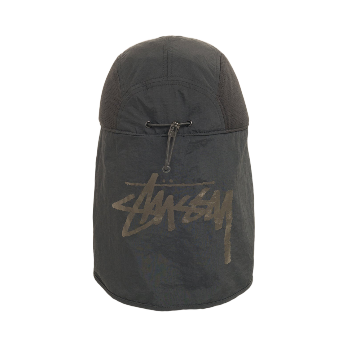 스투시 폴더블 쉐이드 햇 블랙(Stussy Foldable Shade Hat Black) - 4