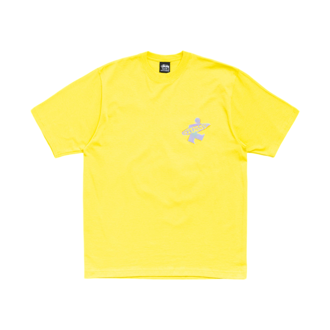 스투시 닷 서프 퍼프 프린트 티셔츠 레몬(Stussy Dot Surf Puff Print T-Shirt Lemon) - 2