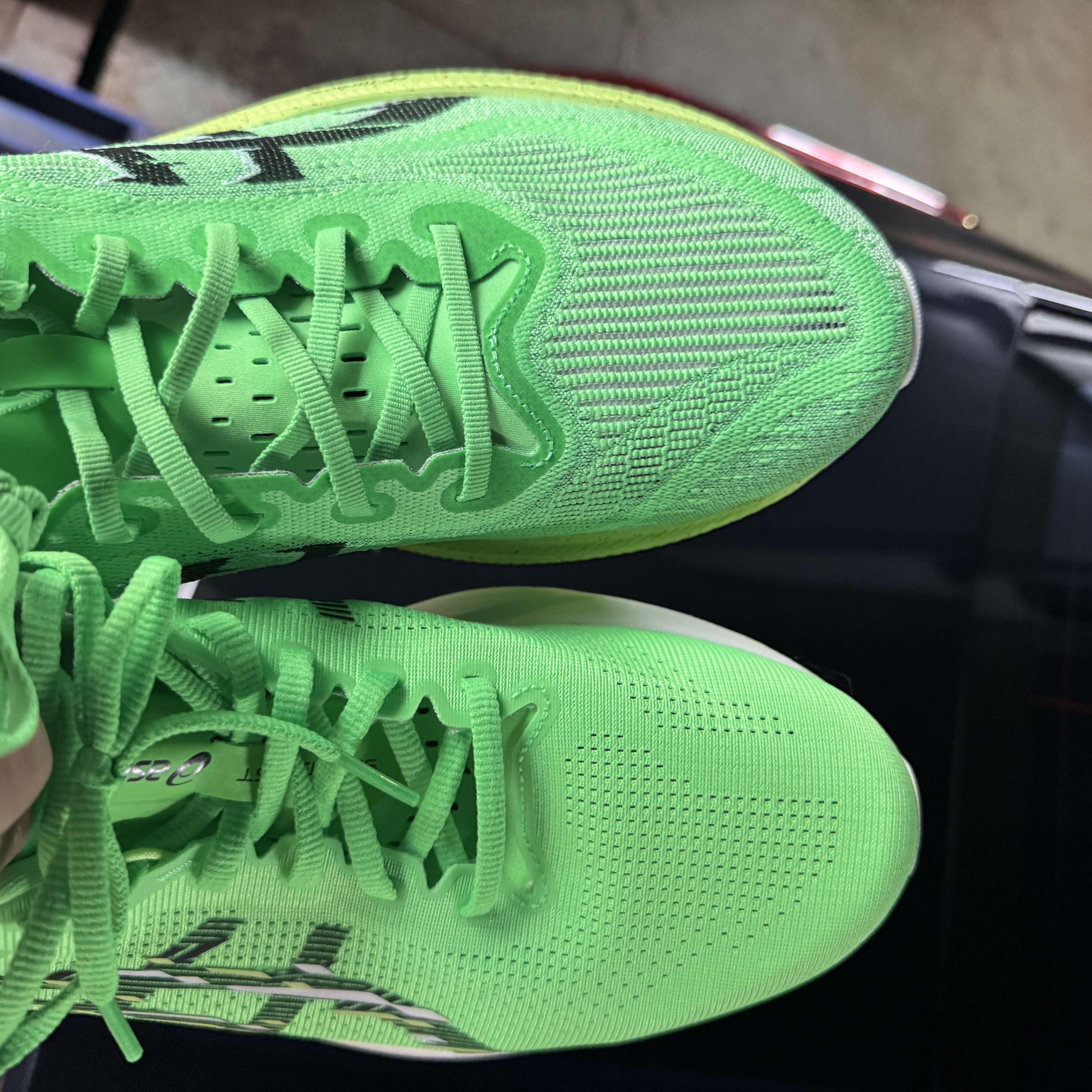 Asics Sonicblast Vital Green Black 착용 스타일 - 3
