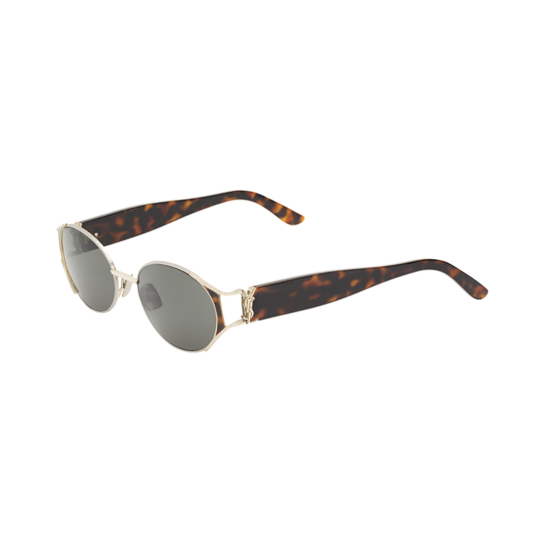 A003D4-Y9968-8163 (W) Saint Laurent SL M919 Silver Dark Havana