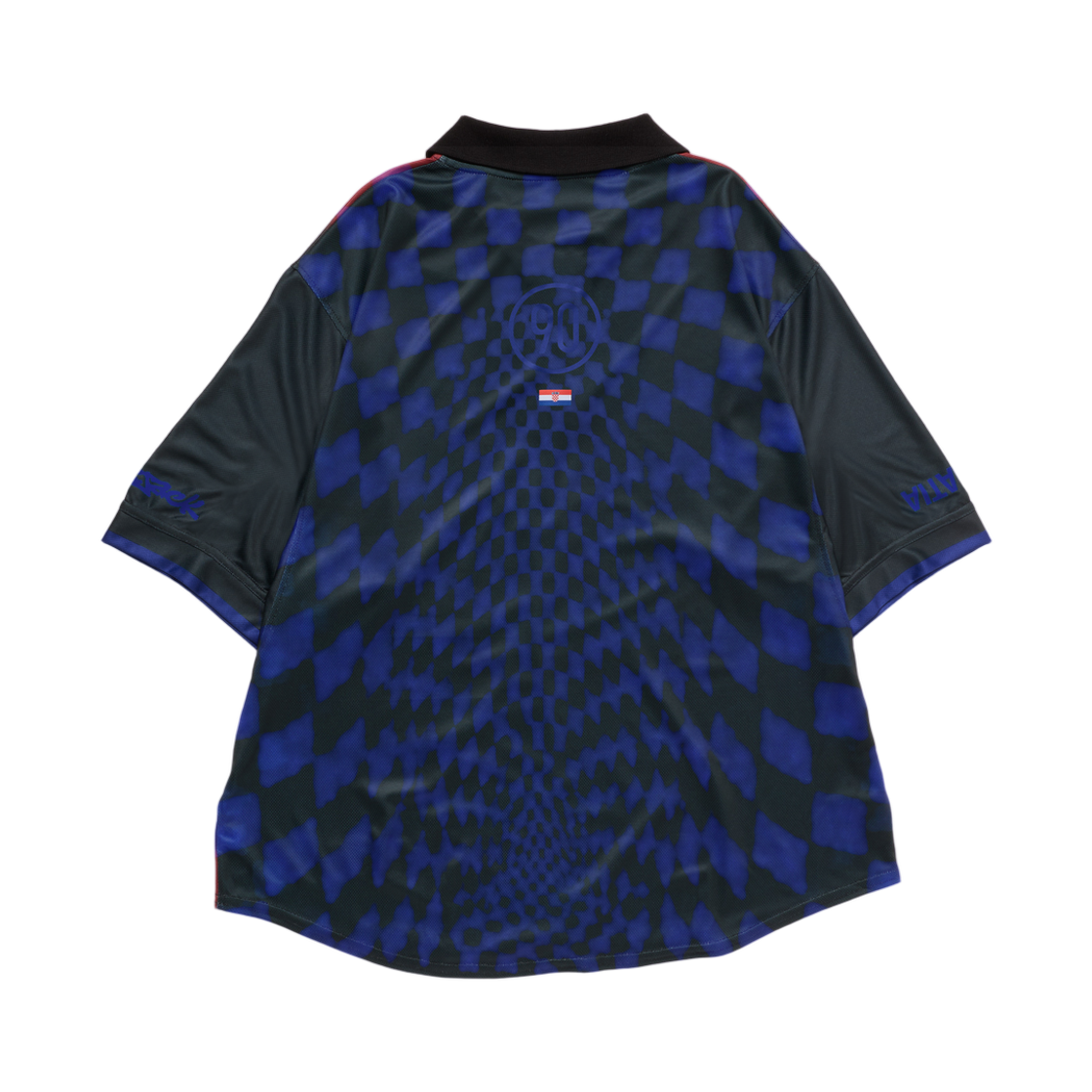 나이키 x 트래비스 스캇 캑터스 잭 크로아티아 토탈 90 레트로 저지 레드 블랙(Nike x Travis Scott Cactus Jack Croatia Total 90 Retro Jersey Red Black) - 2