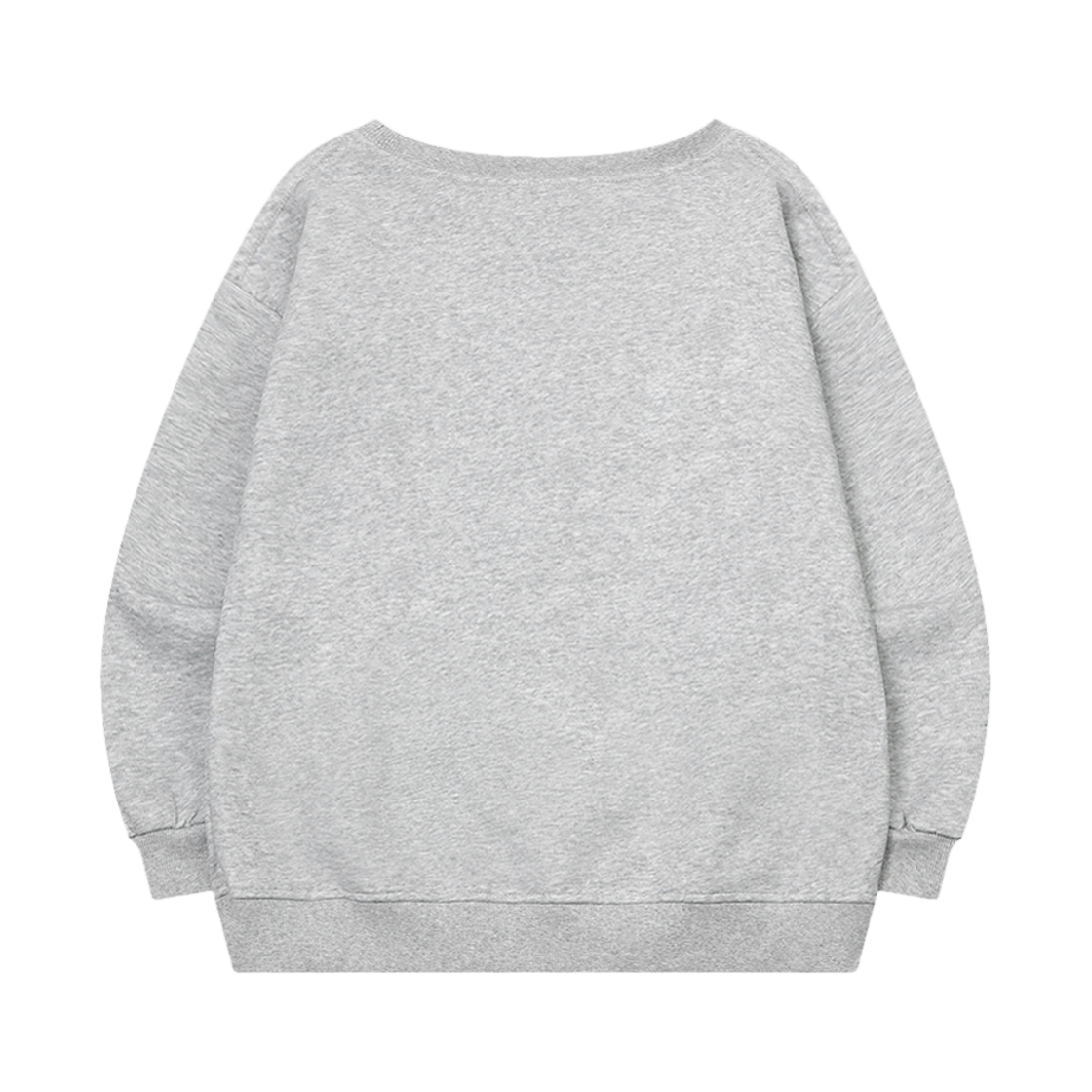 코이리스 슬루 빈티지 체크 로고 원 숄더 맨투맨 그레이(Coiris Sloo Vintage Check Logo One Shoulder Mtm Gray) - 2