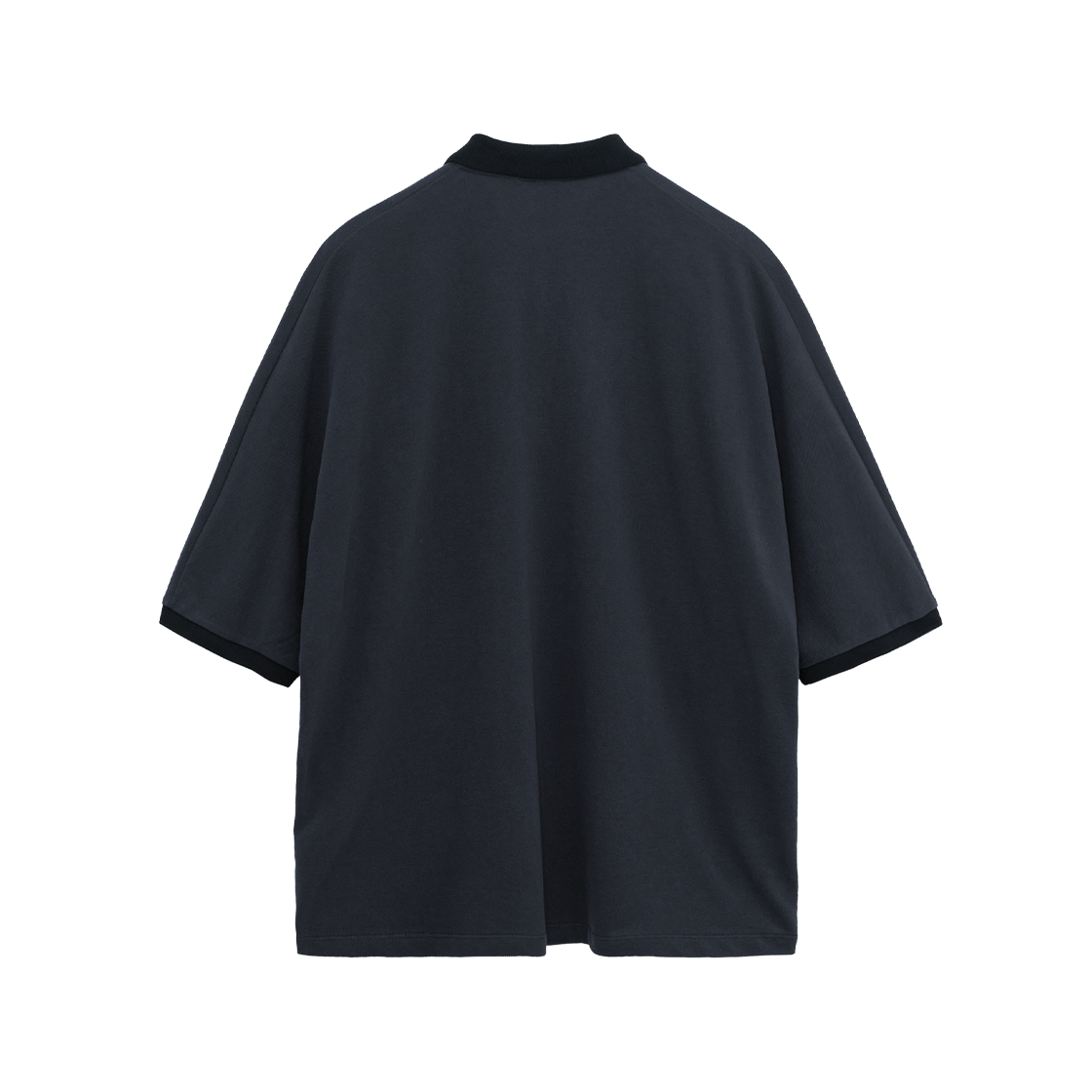 폴리테루 루즈드 PK 티 차콜 네이비(Polyteru Loosed PK Tee Charcoal Navy) - 2