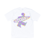Stussy Dot Surf Puff Print T-Shirt White