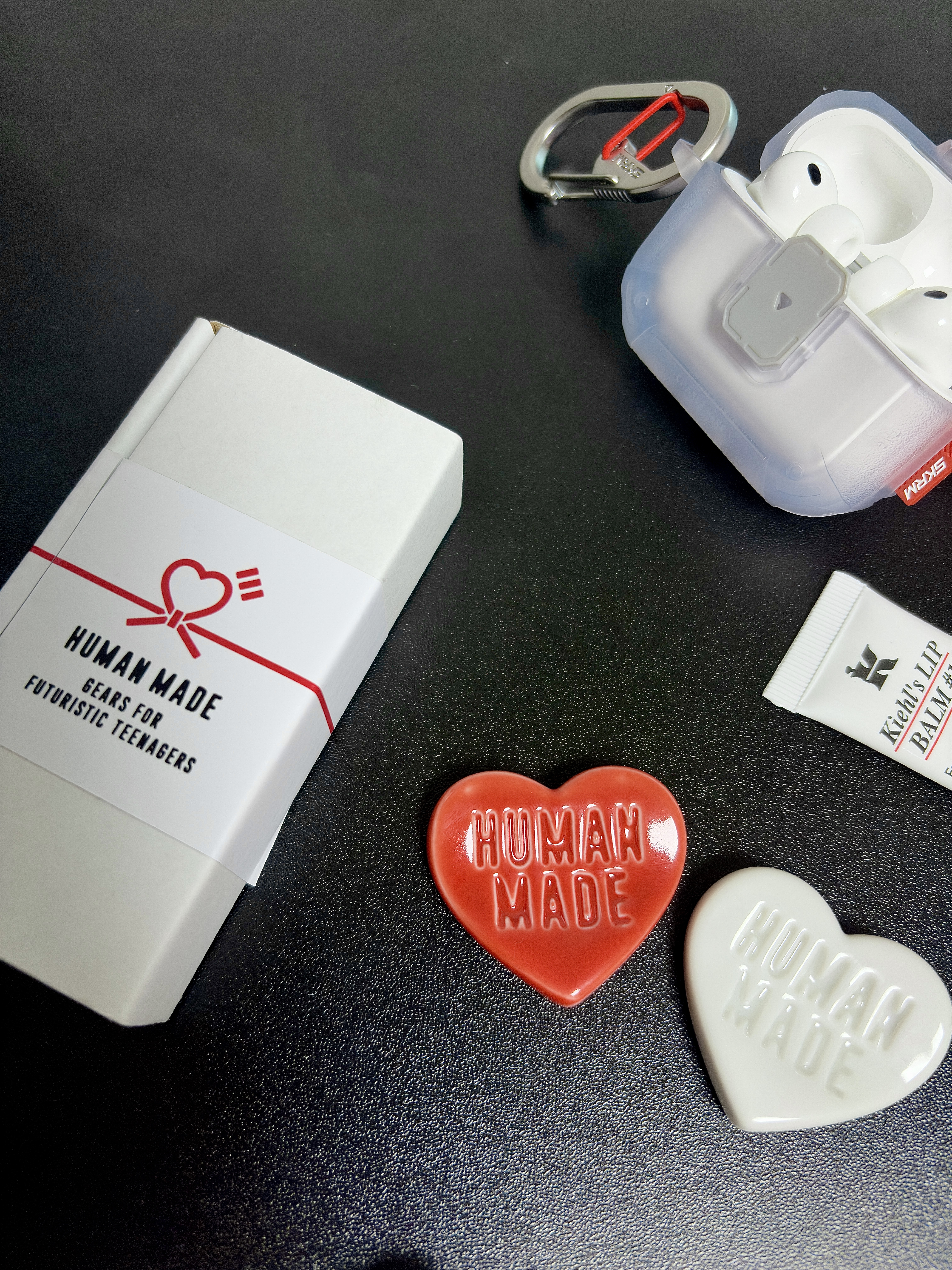 Human Made Heart Chopstick Rest Red White (Set of 2) 착용 스타일
