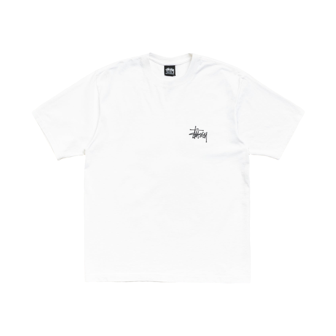 스투시 빅 도그 스톤 워시드 티셔츠 화이트(Stussy Big Dog Stone Washed T-Shirt White) - 2