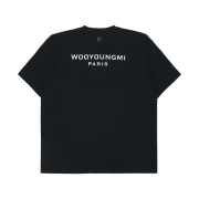 Wooyoungmi Cotton Back Logo T-Shirt Black - 25FW