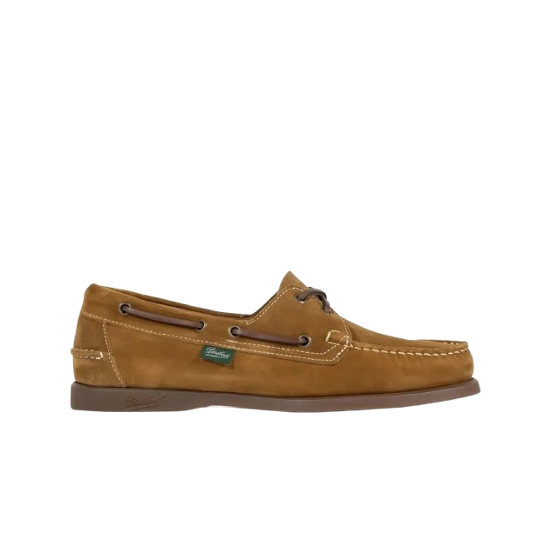 (W) 파라부트 바스 F 보트 로퍼 브라운((W) Paraboot Barth F Boat Loafer Brown) - 1