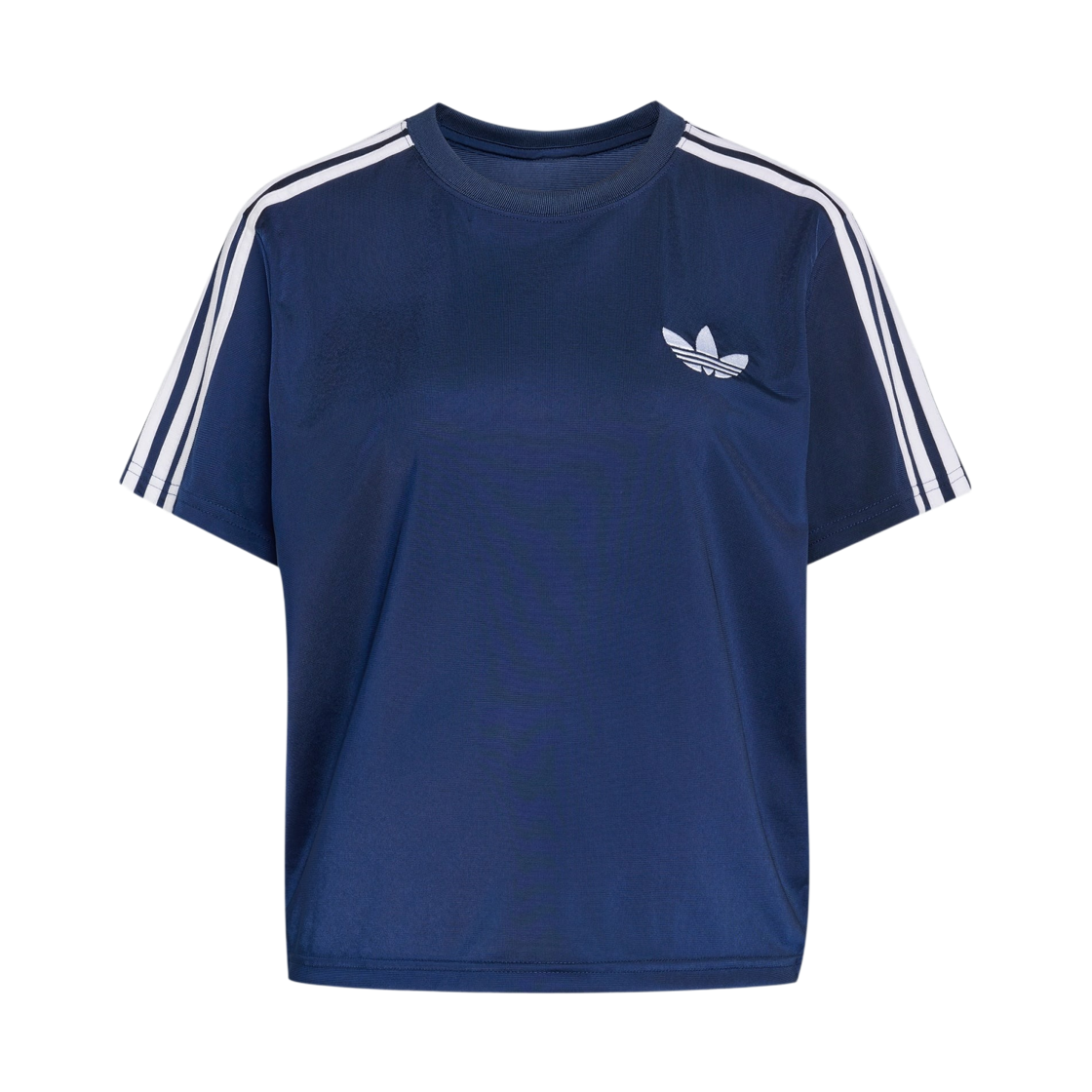 KS4801 (W) Adidas Originals Firebird T-Shirt Night Indigo White - KR Sizing